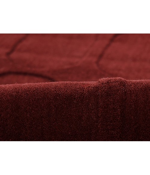 Momeni Contour Burgundy CON-2 2 ft. X 3 ft. Rect. Rug