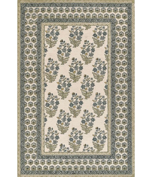 Momeni Cotswold COT-3 Rug Momeni Cotswold COT-3 Green 2 ft. 6 in. X 8 ft. Runner Rug