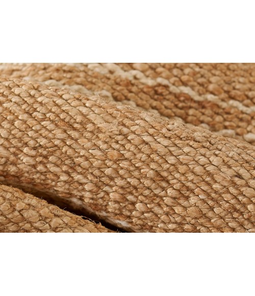 Crescent Area Rug Momeni Crescent Area Rug CRE-1 Broken Stripe Natural 8' X 10'
