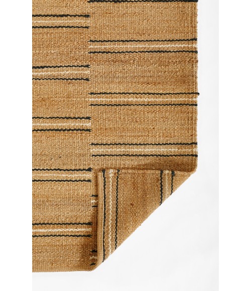 Crescent Area Rug Momeni Crescent Area Rug CRE-2 Broken Stripe Natural 3'6 X 5'6