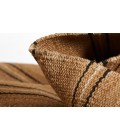 Crescent Area Rug Momeni Crescent Area Rug CRE-2 Broken Stripe Natural 3'6 X 5'6