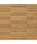 Crescent Area Rug Momeni Crescent Area Rug CRE-2 Broken Stripe Natural 3'6 X 5'6