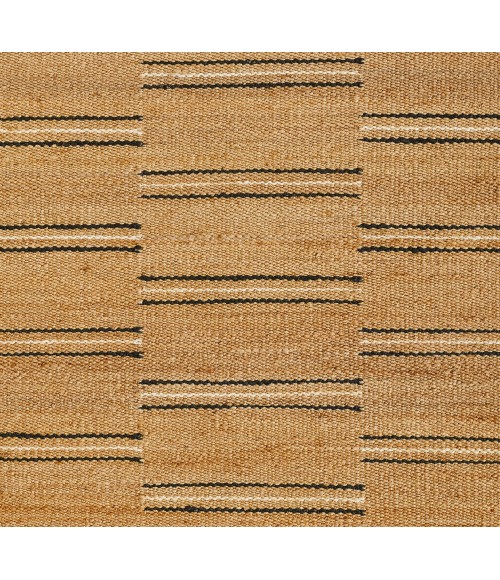 Crescent Area Rug Momeni Crescent Area Rug CRE-2 Broken Stripe Natural 3'6 X 5'6