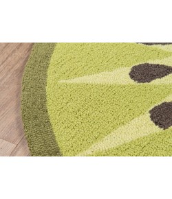Momeni Novogratz Cucina Cna-2 Green Area Rug 3 ft. X 3 ft. Round