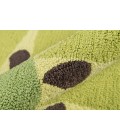 Cucina Area Rug Momeni Cucina Area Rug CNA-2 Kiwi Green 3' X 3' Round