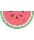Cucina Area Rug Momeni Cucina Area Rug CNA-3 Watermelon Red 1'6 X 3' Half Moon