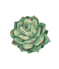 Momeni Novogratz Cucina Cna11 Green Area Rug 3 ft. X 3 ft. Round