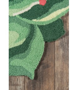 Momeni Novogratz Cucina Cna11 Green Area Rug 3 ft. X 3 ft. Round