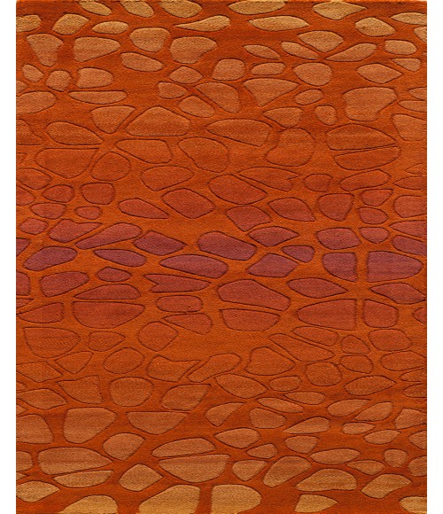 Momeni Delhi Area Rug DL-33 Paprika 5' X 8'