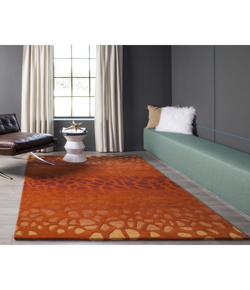 Momeni Delhi DL-33 Paprika 8 ft. X 10 ft. Rectangle Rug