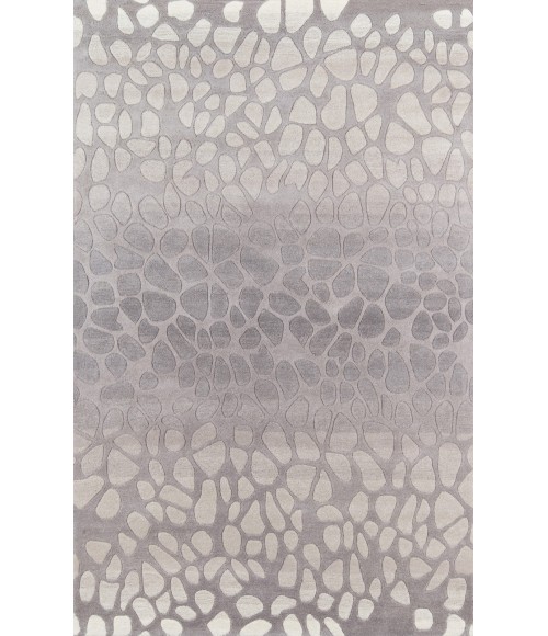 Momeni Delhi Area Rug DL-33 Silver 8' X 10'