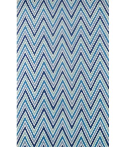 Momeni Delhi Dl-48 Blue Area Rug 3 ft. 6 in. X 5 ft. 6 in. Rectangle