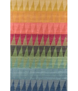 Momeni Delhi Dl-59 Multi Red Area Rug 2 ft. 3 in. X 8 ft. Runner