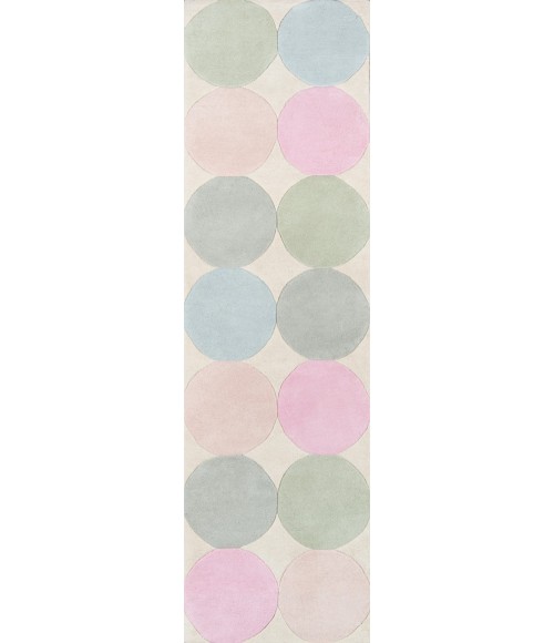 Momeni Delmar Area Rug DEL-1 Agatha Dots Multi 9' X 12'