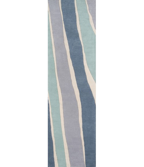 Momeni Delmar Area Rug DEL-4 Sorbet Blue 9' X 12'