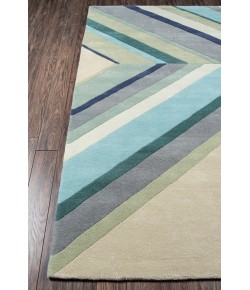 Momeni Novogratz Delmar Del-5 Blue Area Rug 3 ft. 6 in. X 5 ft. 6 in. Rectangle