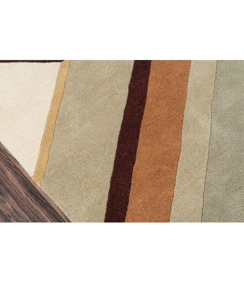 Momeni Delmar Area Rug DEL-5 Ultralight Brown 9' X 12'