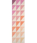 Momeni Delmar Area Rug DEL-6 Agatha Side Triangle Pink 8' X 10'