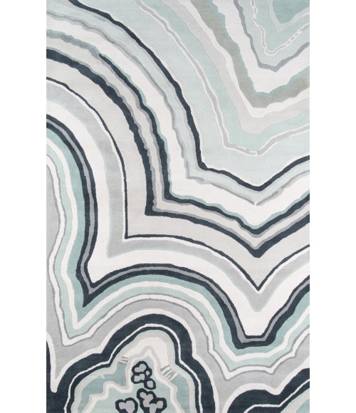 Delmar Area Rug Momeni Delmar Area Rug DEL10 Agate Blue 5' X 8'