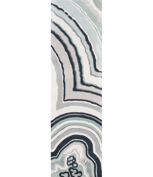 Delmar Area Rug Momeni Delmar Area Rug DEL10 Agate Blue 5' X 8'