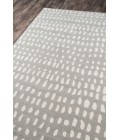 Momeni Delmar Area Rug DEL11 Boho Dots Grey 5' X 8'