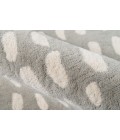 Momeni Delmar Area Rug DEL11 Boho Dots Grey 5' X 8'