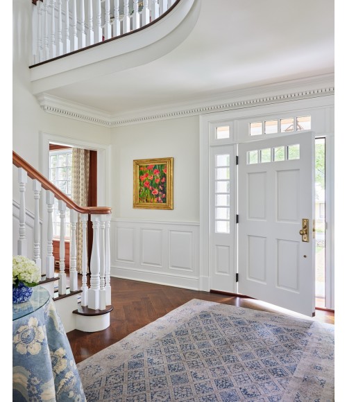 Erin Gates Dorset DOR-3 Rug Erin Gates Dorset DOR-3 Blue 2 ft. 3 in. X 7 ft. 6 in. Runner Rug