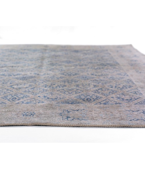 Erin Gates Dorset DOR-3 Rug Erin Gates Dorset DOR-3 Blue 2 ft. 3 in. X 7 ft. 6 in. Runner Rug