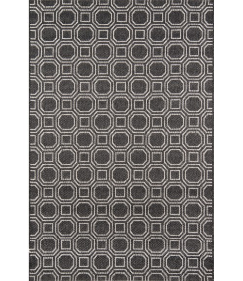 Downeast Area Rug Momeni Downeast Area Rug DOW-1 Camden Charcoal 9'10 X 13'2