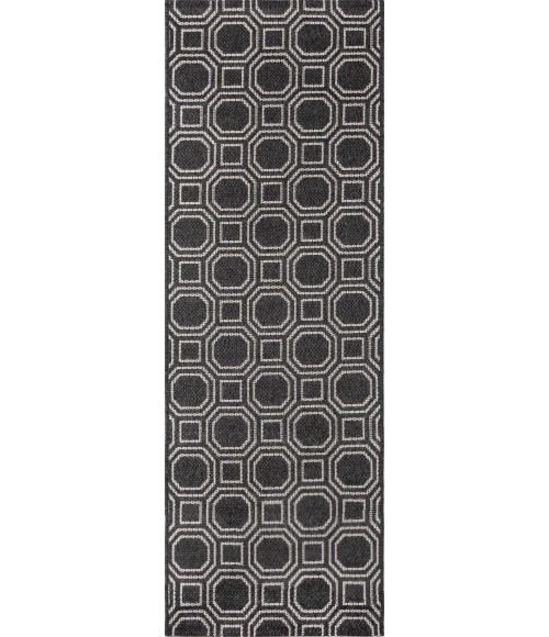 Downeast Area Rug Momeni Downeast Area Rug DOW-1 Camden Charcoal 9'10 X 13'2