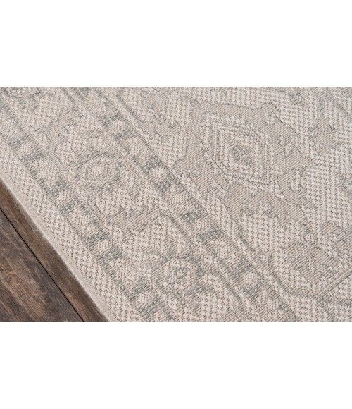 Momeni Downeast Area Rug DOW-3 Boothbay Grey 5' X 7'6