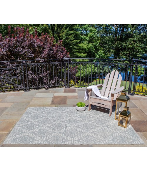 Erin Gates Easton Grey EAS-1 5 ft. X 7 ft. 6 in. Rect. Rug