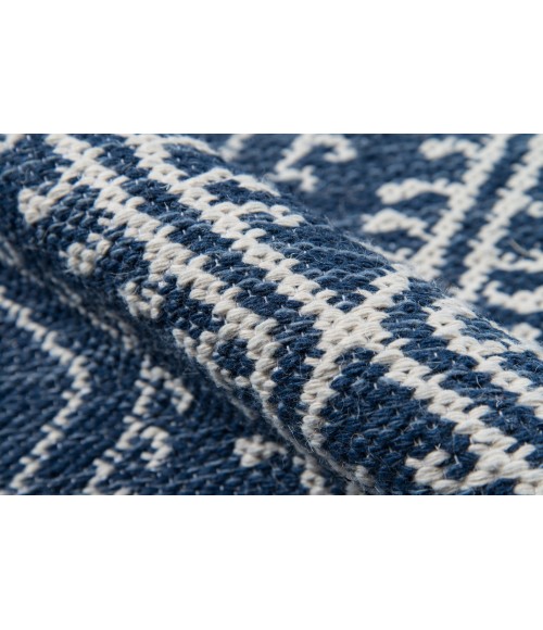 Momeni Easton Area Rug EAS-1 Pleasant Navy 5' X 7'6