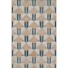 Momeni Edition Edi-1 Blue Area Rug 1 ft. 10 in. X 2 ft. 10 in. Rectangle