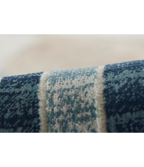 Momeni Edition EDI-1 Blue 1'10" X 2'10" Area Rug