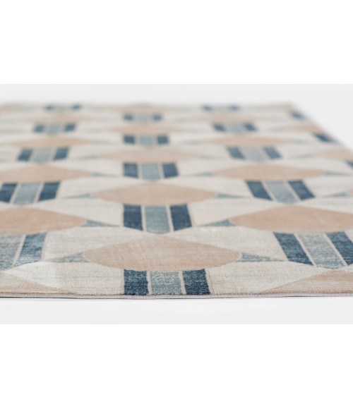 Momeni Edition EDI-1 Blue 1'10" X 2'10" Area Rug