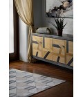Momeni Edition EDI-1 Blue 1'10" X 2'10" Area Rug