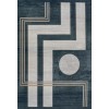 Momeni Edition Edi-3 Blue Area Rug 3 ft. 10 in. X 5 ft. 7 in. Rectangle