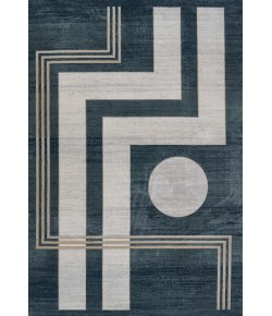 Momeni Edition Edi-3 Blue Area Rug 3 ft. 10 in. X 5 ft. 7 in. Rectangle