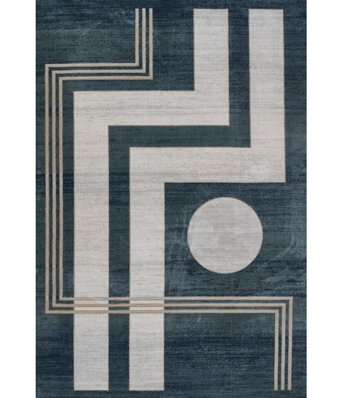 Momeni Edition EDI-3 Blue 3'10" X 5'7" Area Rug