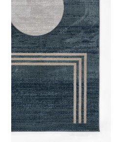 Momeni Edition Edi-3 Blue Area Rug 3 ft. 10 in. X 5 ft. 7 in. Rectangle