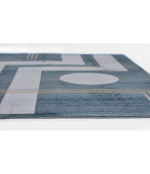 Momeni Edition EDI-3 Blue 3'10" X 5'7" Area Rug