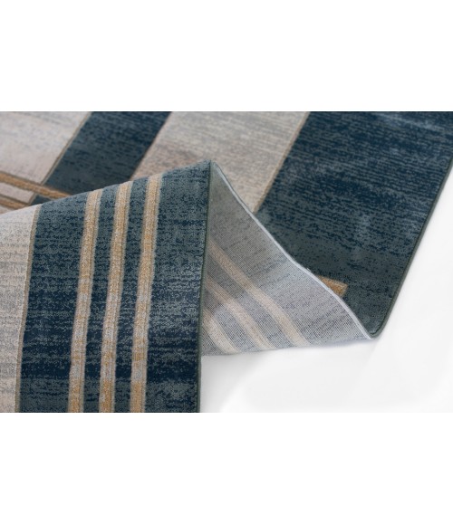 Momeni Edition EDI-3 Blue 3'10" X 5'7" Area Rug