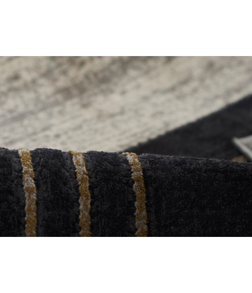 Momeni Edition EDI-3 Charcoal 3'10" X 5'7" Area Rug