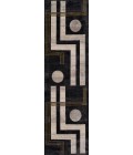 Momeni Edition EDI-3 Charcoal 3'10" X 5'7" Area Rug