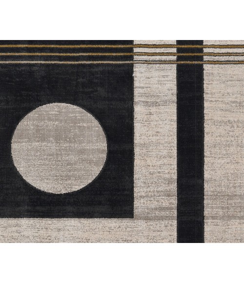 Momeni Edition EDI-3 Charcoal 3'10" X 5'7" Area Rug