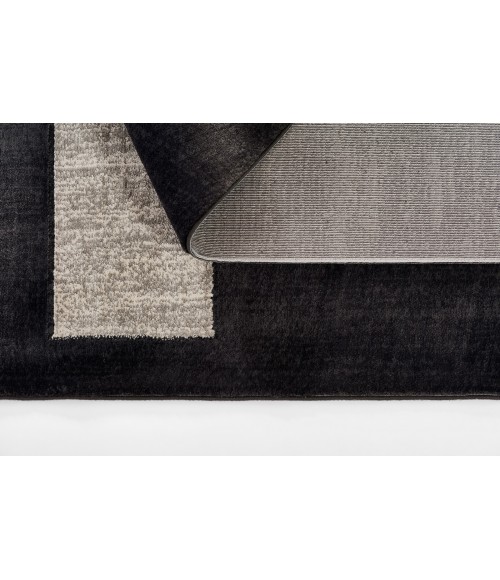 Momeni Edition EDI-3 Charcoal 3'10" X 5'7" Area Rug