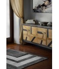 Momeni Edition EDI-3 Charcoal 3'10" X 5'7" Area Rug