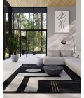 Momeni Edition EDI-3 Charcoal 3'10" X 5'7" Area Rug