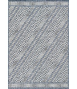 Momeni Hampton Ham-3 Blue Area Rug 4 ft. 1 in. X 6 ft. Rectangle